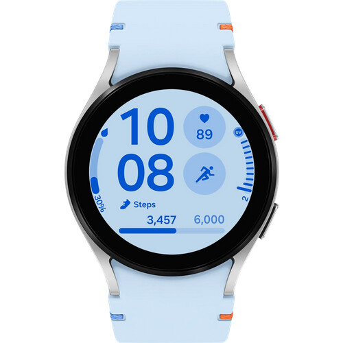 Tweedekans Samsung Galaxy Watch FE Zilver/Blauw Tweedehands
