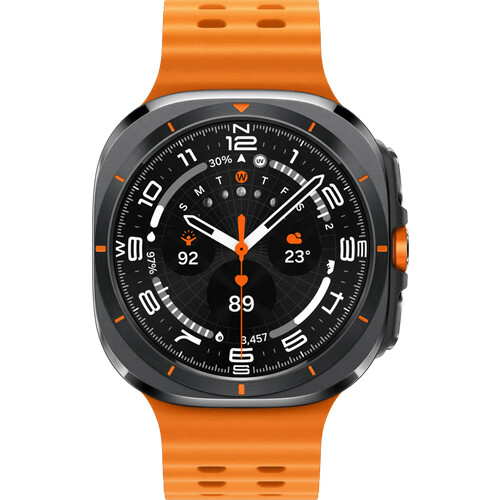 Tweedekans Samsung Galaxy Watch Ultra (2024) 4G Grijs/Oranje 47mm Tweedehands
