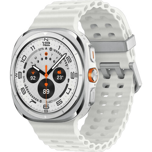 Tweedekans Samsung Galaxy Watch Ultra (2025) 4G Titanium Wit 47mm Tweedehands