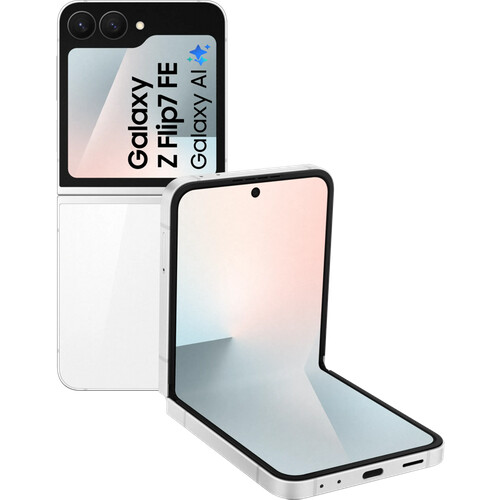 Tweedekans Samsung Galaxy Z Flip 7 FE 128GB Wit 5G Tweedehands