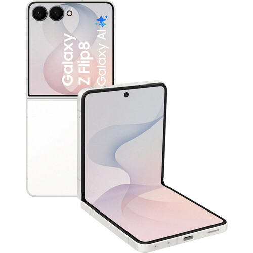 Tweedekans Samsung Galaxy Z Flip 8 512GB Wit 5G Tweedehands