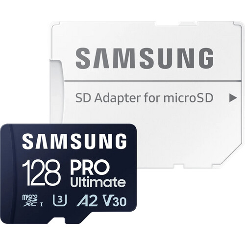 Tweedekans Samsung MicroSDXC PRO Ultimate 128GB 130MB/s Tweedehands