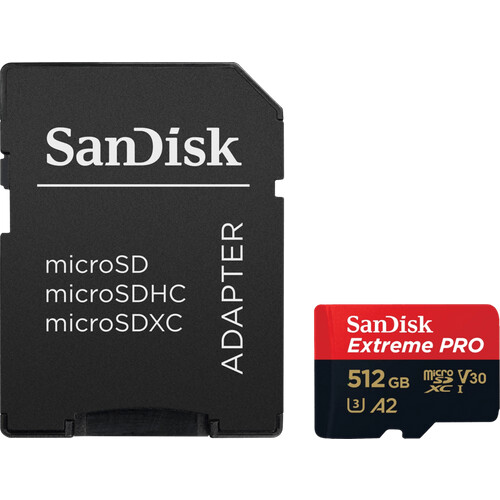 Tweedekans SanDisk MicroSDXC Extreme Pro 512GB 140MB/s Tweedehands