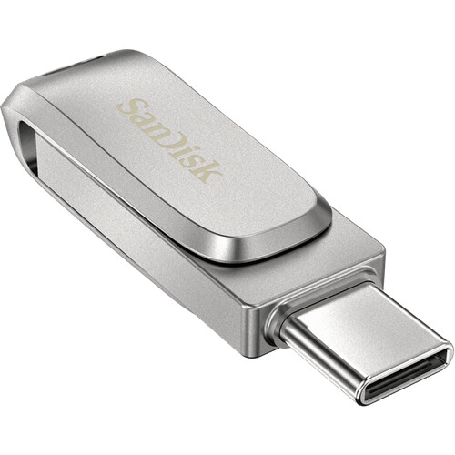 Tweedekans SanDisk Ultra Dual Drive Luxe USB-C 128GB Tweedehands