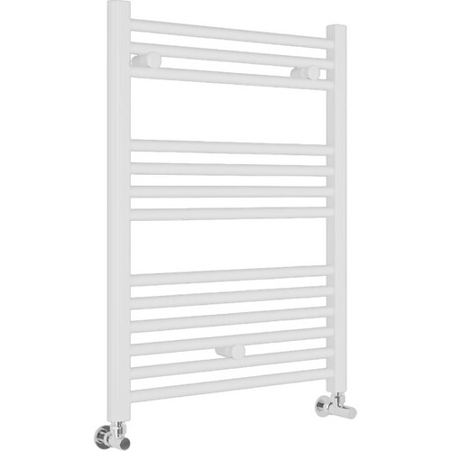 Tweedekans Sanivesk – Design Radiator Lima – 80 x 60 cm – Voorzien Van 386 W Vermogen En Inclusief Bevestigingsmateriaal En Wandmontage – Voor Badkamer En Grotere Ruimtes – Wit Staal Tweedehands