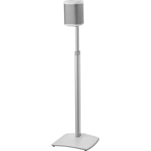 Tweedekans Sanus Verstelbare Vloerstandaard voor Sonos ONE, ONE SL & Play:1&3 - Wit Tweedehands