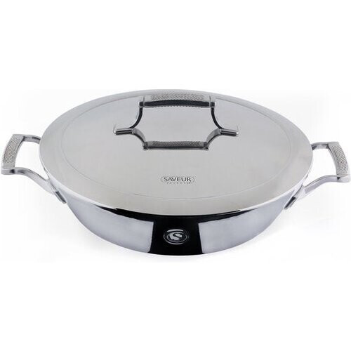 Tweedekans Saveur Voyage Hapjespan – Ø30 cm – Tri-Ply RVS – PFAS-vrij – Inductie – Ovenbestendig Tweedehands