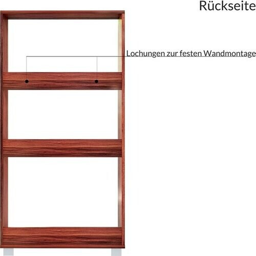 Tweedekans Schoenenkast - 3 Kleppen - 115x60x24cm - 18 Paar Schoenen -Bruin/Zwart Tweedehands