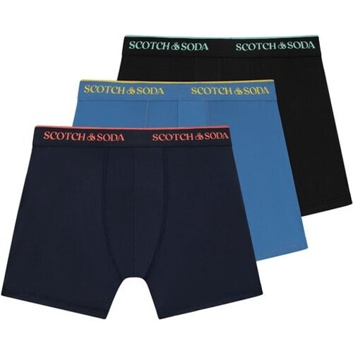 Tweedekans Scotch & Soda Active Stretch Boxershort – Heren – 3-pack – Performance Fit – Multi Maat S Tweedehands
