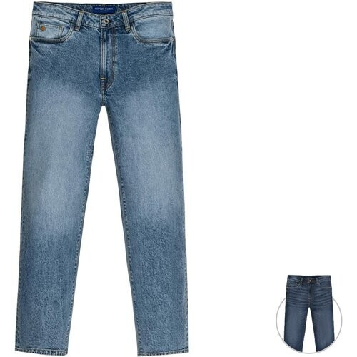 Tweedekans Scotch & Soda Haarlem Straight Fit Jeans W38-L34 Navy/Bright 467 SFA25VMB-21256 Tweedehands