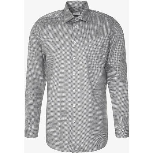 Tweedekans Seidensticker Business Hemd Regular, Maat 40, Donkergroen Tweedehands