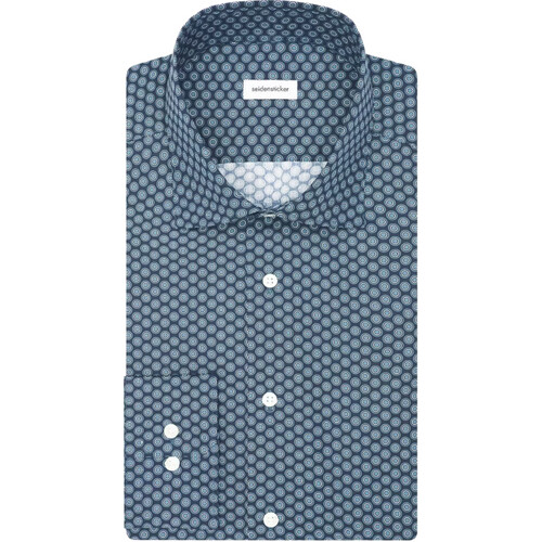 Tweedekans Seidensticker New Kent Business Shirt | Regular Fit | 42 Sage Green | 100% Katoen | 01.845413-73 Tweedehands