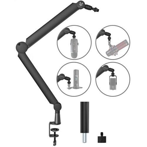 Tweedekans Sensic SA 30 Microfoon Arm Zonder Microfoon - Microfoon Statief - Boom Arm - Standaard - Met 15cm Verhoger Tweedehands