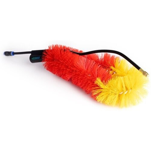 Tweedekans Shine Dakgootborstel Opzetstuk voor Wasborstel van 4,6, 6,5 en 7 Meter – Voorkomt Verstopping van Dakgoten – Accessoire met Watertoevoer – Rood Tweedehands