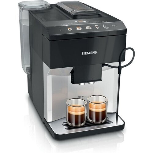 Tweedekans Siemens EQ500 TP511R01 - Volautomatische Espressomachine - Licht zilver Tweedehands