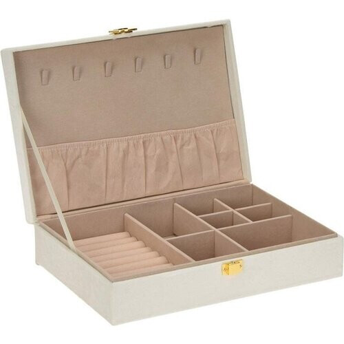 Tweedekans Sieradendoos - 28 x 19 x 7 cm - Wit Tweedehands