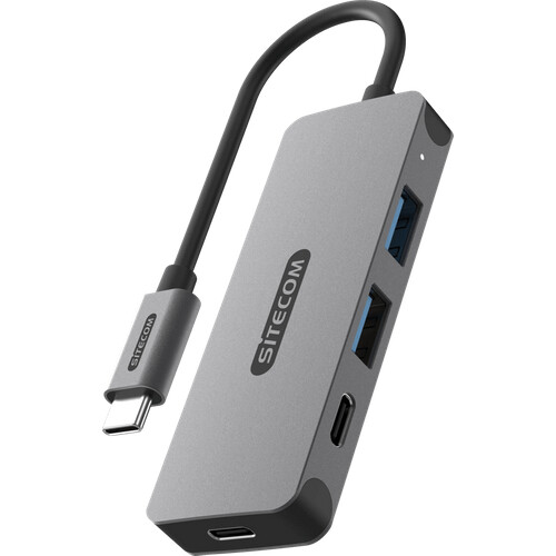 Tweedekans Sitecom USB-C naar USB-A/USB-C 10Gbps Hub Tweedehands