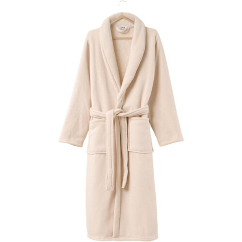 Tweedekans SJUMO Badjas – Almond Cream – Maat S/M – Ultra-zacht & Duurzaam Tweedehands
