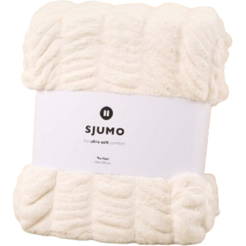 Tweedekans Sjumo Plaid Faux Fur – 150 x 200 cm – Vanilla Cloud – Ultra Zacht & Luxe Tweedehands