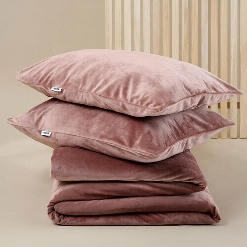 Tweedekans Sjumo – Silky Smooth Dekbedovertrek – 260x220 cm – Blush Pink Katoen-Satijn – Hoogwaardige Glans & Zijdezacht – Antiallergisch & Ademend – Inclusief 2 Gratis Kussenslopen Tweedehands