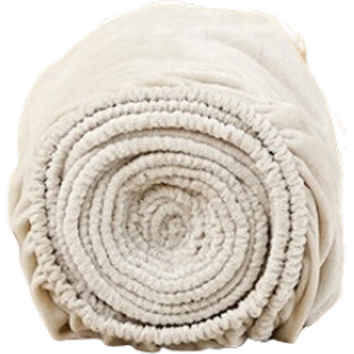 Tweedekans Sjumo Splittopper Hoeslaken Silky Smooth 200 x 210/220 cm - Natural Dune Tweedehands