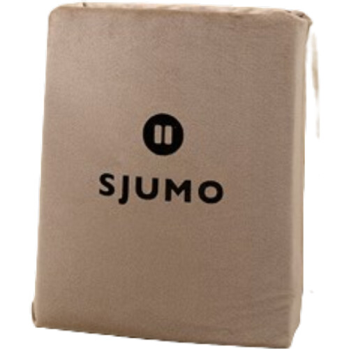 Tweedekans Sjumo Splittopper Hoeslaken Silky Smooth - 200 x 210/220 cm - Timeless Taupe Tweedehands