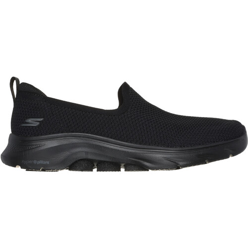 Tweedekans Skechers Go Walk 7 Ivy dames - comfortabele instapschoen - zwart - maat 40 Tweedehands