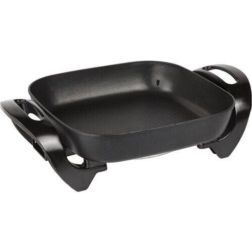 Tweedekans Skoov Hapjespan – 2-in-1 Elektrische BBQ Grill met Hotpot - Met Deksel – Multifunctionele Smokeless Non-stick Pan – Indoor Grill & Fondue Tweedehands