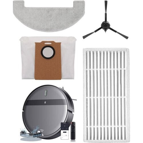 Tweedekans Skoov Robotstofzuiger Accessoireset – Incl. HEPA-filter, Dweildoek, Zijborstel & Opvangzak – Zwart Tweedehands