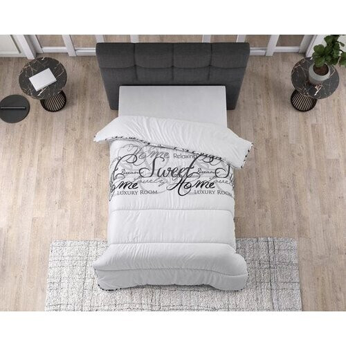 Tweedekans Sleeptime Dekbed zonder Overtrek - Bedrukt dekbed - Gekleurd dekbed - Dekbed met print - 200x200 cm - Wit Tweedehands