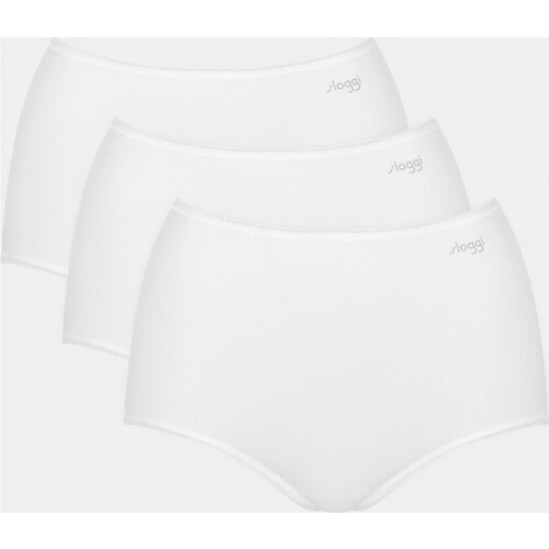 Tweedekans Sloggi Pure Comfort H Maxi Slip 3-pack - Wit - Maat XS Tweedehands