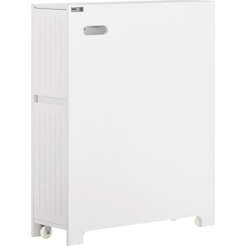 Tweedekans SoBuy Badkamerkast met 2 Lades - 60 x 20 x 75 cm - Wit Tweedehands