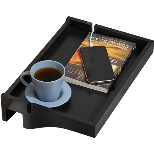 Tweedekans SoBuy Bedplank klembevestiging - Max. 2,5 kg - 36 x 25 x 9 cm - Zwart Tweedehands