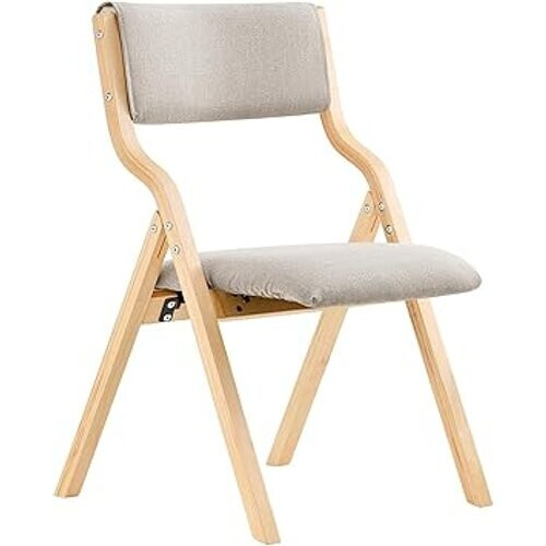 Tweedekans SoBuy Klapstoel comfortbal - Met zacht kussen - Max. 90 kg - Grijs Tweedehands