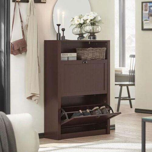 Tweedekans SoBuy Schoenenkast - Buin - 80x110x24 cm Tweedehands