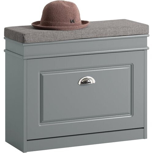 Tweedekans SoBuy Schoenenkast met Zitvlak - 61 x 24 x 51 cm - Grijs Tweedehands