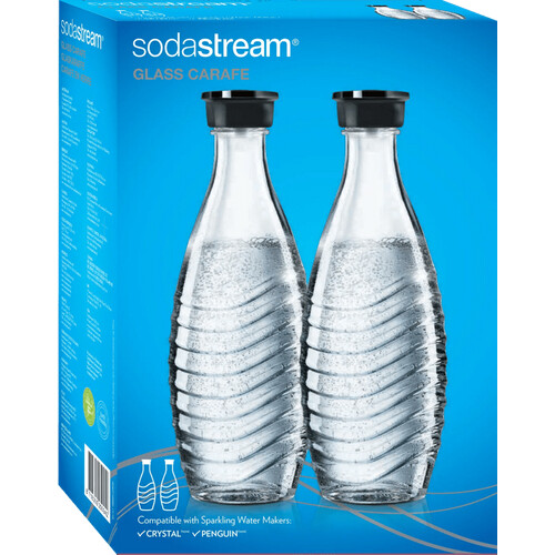 Tweedekans SodaStream Glazen Karaffen 2-pack Tweedehands