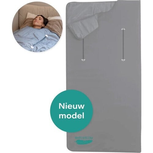Tweedekans Soft & Silky Infrarood Warmtedeken – Met Timerfunctie (1 uur) – 200 x 85 cm – Grijs Tweedehands