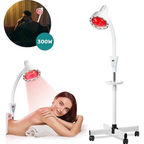 Tweedekans Soft & Silky Infraroodlamp - Red Light Therapy - Rood Licht Therapie - Infrarood - Draaibaar - Lamp - Verwarmingspaneel - Verwarming - Deken Tweedehands