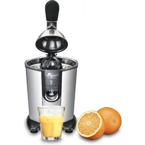 Tweedekans Solis Citrus Juicer 8453 Citruspers - Sinaasappelpers Elektrisch - Citroenpers Electrisch - 160 Watt - RVS Zilver Tweedehands