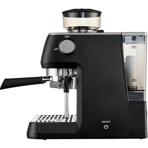 Tweedekans Solis Grind & Infuse Perfetta 1019 Espressomachine - Pistonmachine - Koffiemachine met Bonen - Zwart Tweedehands
