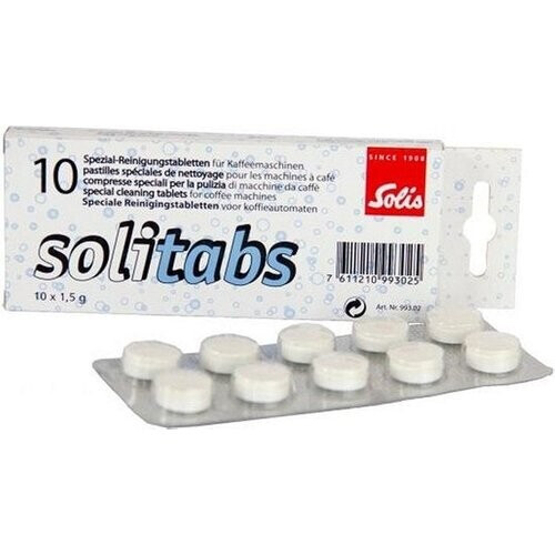 Tweedekans Solis Solitabs 10 Reinigingstabletten Koffiemachine - Espressomachine Tweedehands