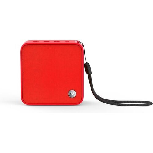 Tweedekans Sonic Boost 210 speaker - compact - 6W - Bluetooth - rood - ingebouwde microfoon Tweedehands