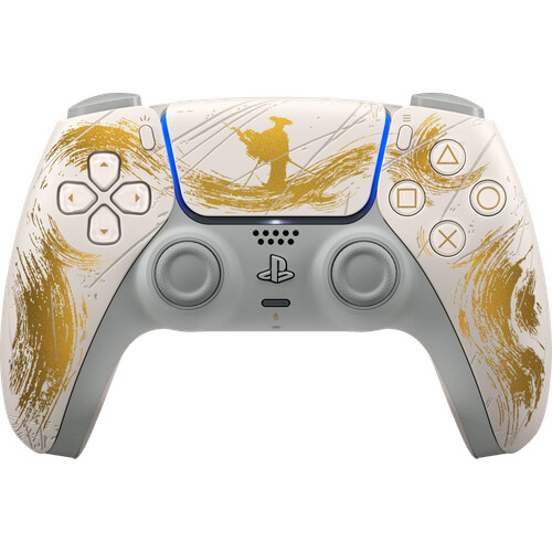 Tweedekans Sony PlayStation 5 DualSense Draadloze Controller - Ghost of Yotei Gold Limited Edition Tweedehands