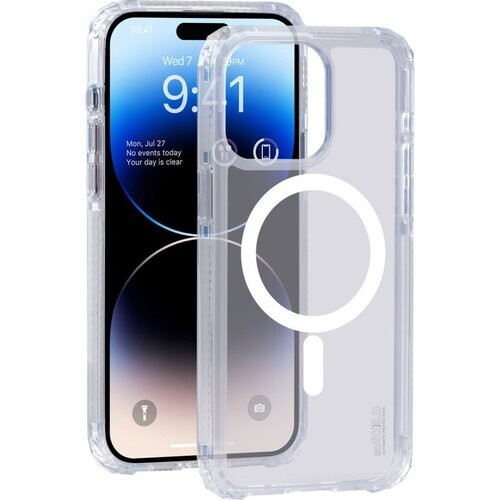Tweedekans SoSkild Hoesje iPhone 15 Pro MagSafe - Defend Heavy Impact Case - Doorzichtig Magnetisch Magsafe Hoesje - Transparant Tweedehands