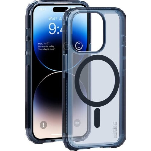 Tweedekans SoSkild iPhone 15 Pro Hoesje MagSafe - Defend Heavy Impact Case - Doorzichtig Magnetisch Magsafe Hoesje - Smokey Grey Tweedehands