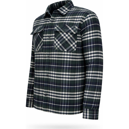 Tweedekans Soulstar MJ Woodsman Houthakkersshirt – Groen – Geruit Flanellen Overhemd - Maat XXL Tweedehands