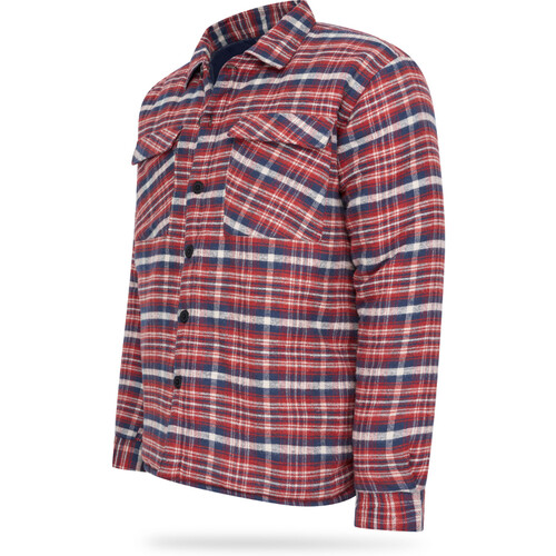 Tweedekans Soulstar Woodsman Houthakkers Shirt – Gevoerd – Rood – Maat XXL – Comfortabel en Warm Tweedehands