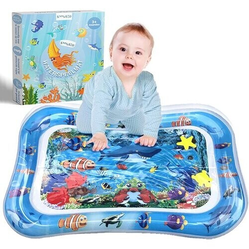 Tweedekans Spoused Waterspeelmat - Watermat - Speelmat baby - Speelkleed baby - Tummy Time - Luxe Geschenkdoos Tweedehands