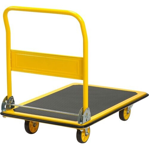 Tweedekans Stanley Platformwagen SXWTD-PC528 - Met Handvat - 75 x 50 cm - Zwart Tweedehands